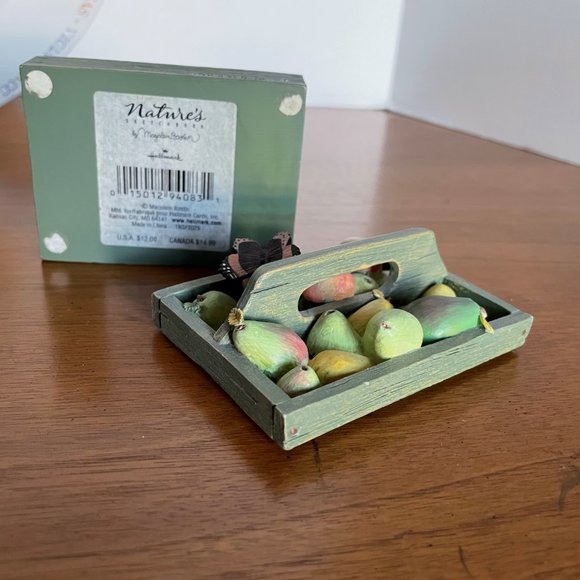 Marjolein Bastin Nature's Sketchbook For Hallmark Fruit/Butterfly Trinket Box - Picture 12 of 13